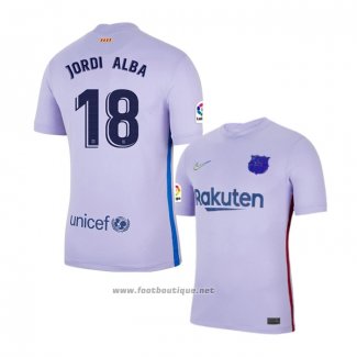 Maillot FC Barcelone Joueur Jordi Alba Exterieur 2021-2022