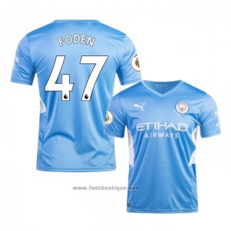 Maillot Manchester City Joueur Foden Domicile 2021-2022