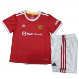 Maillot Manchester United Domicile Enfant 2021-2022