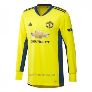 Maillot Manchester United Gardien Exterieur Manches Longues 2020-2021