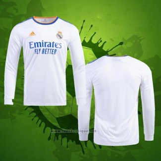 Maillot Real Madrid Domicile Manches Longues 2021-2022