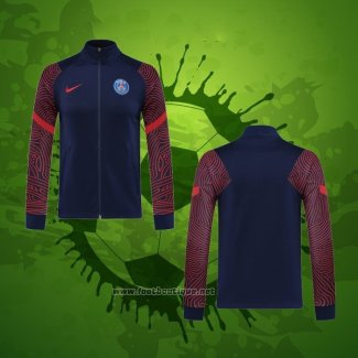 Veste Paris Saint-Germain 2020-2021 Bleu et Rouge