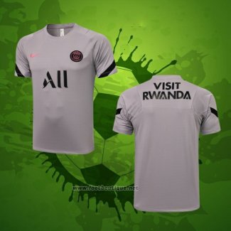 Maillot Entrainement Paris Saint-Germain 2021-2022 Gris