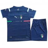 Maillot Italie Gardien Enfant 2021 Bleu