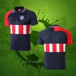 Maillot Polo Atletico Madrid 2020-2021 Bleu