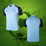 Maillot Polo Manchester City 2020-2021 Bleu