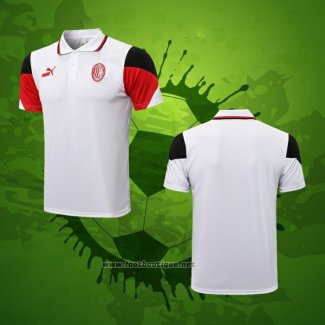 Maillot Polo Milan AC 2021-2022 Blanc